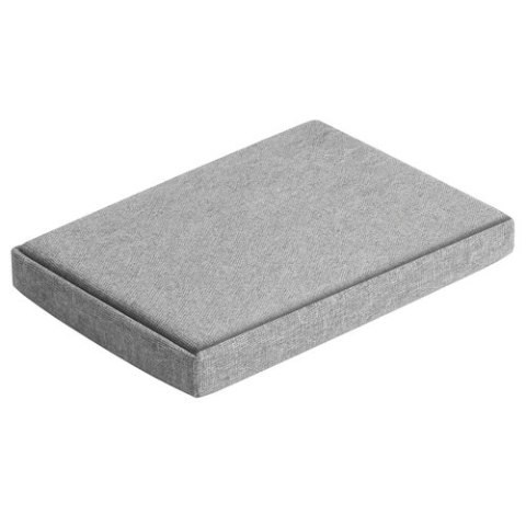 Pufa materiałowa szara 76x38x38cm Ruhhy 26131 Pufa materiałowa szara 76x38x38cm Ruhhy 26131