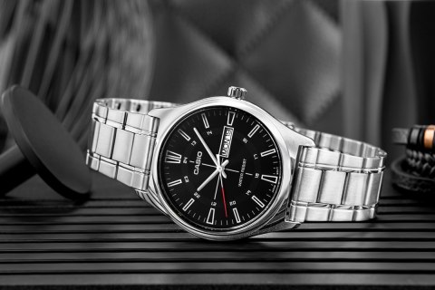 Zegarek Męski CASIO MTP-V006D-1CUDF + BOX Zegarek Męski CASIO MTP-V006D-1CUDF + BOX