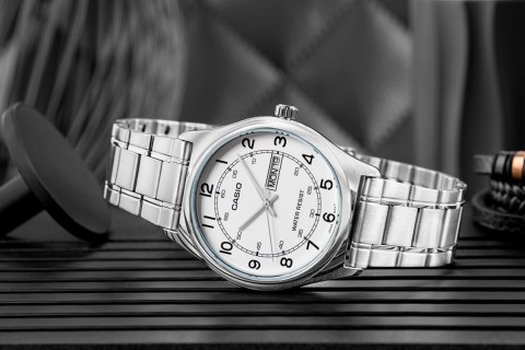 Zegarek Męski CASIO MTP-V006D-7B2UDF + BOX Zegarek Męski CASIO MTP-V006D-7B2UDF + BOX