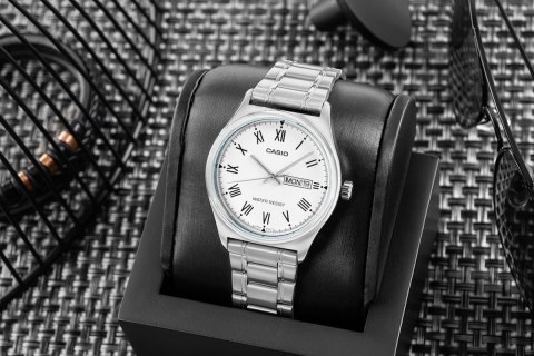 Zegarek Męski CASIO MTP-V006D-7BUDF + BOX Zegarek Męski CASIO MTP-V006D-7BUDF + BOX
