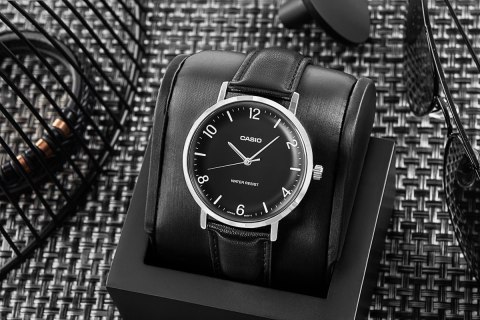 Zegarek Męski CASIO MTP-VT03L-1BDF + BOX Zegarek Męski CASIO MTP-VT03L-1BDF + BOX