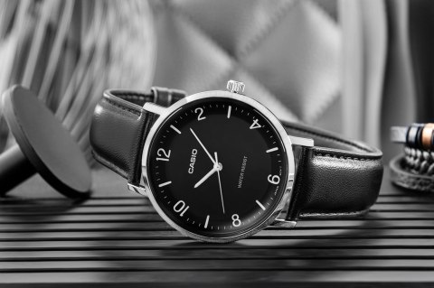 Zegarek Męski CASIO MTP-VT03L-1BDF + BOX Zegarek Męski CASIO MTP-VT03L-1BDF + BOX