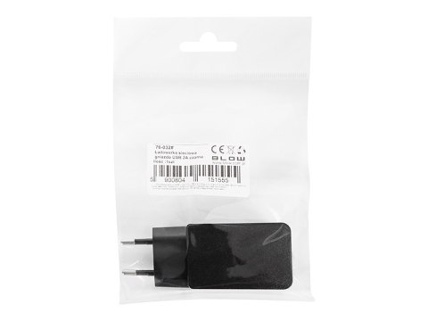 76-032# Ładowarka sieciowa gniazdo usb 2a czarna 76-032# Ładowarka sieciowa gniazdo usb 2a czarna