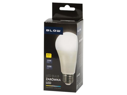 87-402# Żarówka led e27 15w a60 230v b.neutral. 87-402# Żarówka led e27 15w a60 230v b.neutral.