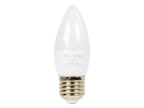 87-404# Żarówka led e27 c37 eco 7w b.neutralna świeczka 87-404# Żarówka led e27 c37 eco 7w b.neutralna świeczka
