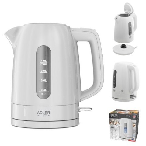 AD 1380w Czajnik elektryczny 1,0 l | strix | obrotowa podstawa | AD 1380w Czajnik elektryczny 1,0 l | strix | obrotowa podstawa |