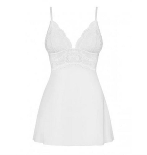 Bielizna-810-BAB-2 babydoll i stringi biała L/XL Bielizna-810-BAB-2 babydoll i stringi biała L/XL