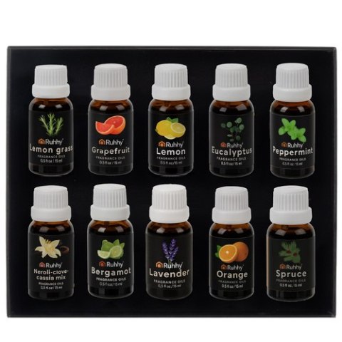 Olejek eteryczny- zestaw 10szt. 15ml Ruhhy 21938 Olejek eteryczny- zestaw 10szt. 15ml Ruhhy 21938