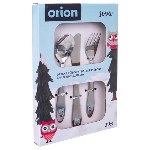 SZTUĆCE DLA DZIECI 3 EL. ORION SOWA 143675 SZTUĆCE DLA DZIECI 3 EL. ORION SOWA 143675
