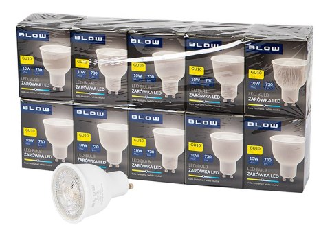 87-417# Żarówka led gu10 10w 230v b.neutralna 10szt 87-417# Żarówka led gu10 10w 230v b.neutralna 10szt