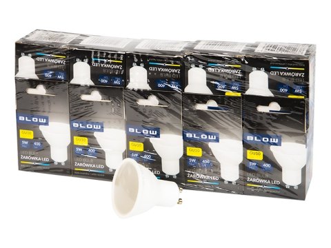 87-437# Żarówka led gu10 5w 230v neutralna 10szt 87-437# Żarówka led gu10 5w 230v neutralna 10szt