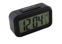 AK240A Cyfrowy budzik blue led czarny