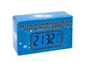 AK240A Cyfrowy budzik blue led czarny