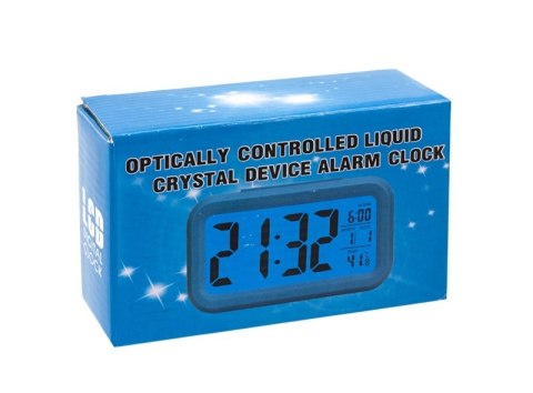 AK240A Cyfrowy budzik blue led czarny AK240A Cyfrowy budzik blue led czarny
