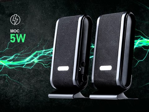 GŁOŚNIKI TRACER 2.0 QUANTO BLACK USB GŁOŚNIKI TRACER 2.0 QUANTO BLACK USB