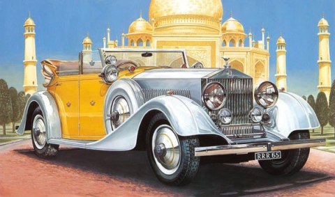 Model plastikowy rolls-royce phantom ii Model plastikowy rolls-royce phantom ii