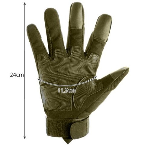 Rękawiczki taktyczne XL- khaki Trizand 21772 Rękawiczki taktyczne XL- khaki Trizand 21772