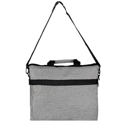 Torba na laptopa 15,6 cali etui pokrowiec z paskiem teczka damska męska mocna szara Torba na laptopa 15,6 cali etui pokrowiec z paskiem teczka damska męska mocna szara