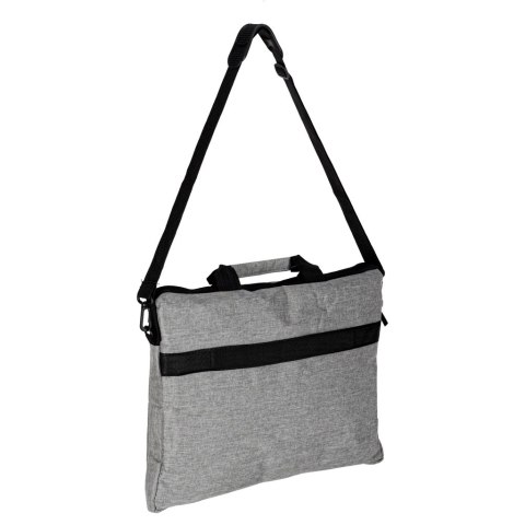 Torba na laptopa 15,6 cali etui pokrowiec z paskiem teczka damska męska mocna szara Torba na laptopa 15,6 cali etui pokrowiec z paskiem teczka damska męska mocna szara
