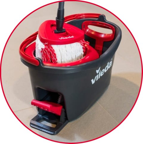 Uchwyt VILEDA Do Mopa Obrotowego TURBO UltraSpin Mini Uchwyt VILEDA Do Mopa Obrotowego TURBO UltraSpin Mini