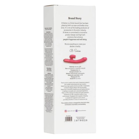 Wibrator-Silicone Vibrator USB, 10 vibration modes, Heating Wibrator-Silicone Vibrator USB, 10 vibration modes, Heating