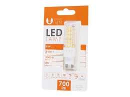87-208# Żarówka led g9 5w 230v b.ciepła