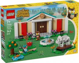 Klocki animal crossing 77056 blathers i kolekcja muzealna