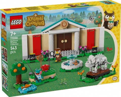 Klocki animal crossing 77056 blathers i kolekcja muzealna