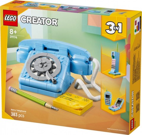 Klocki creator 31174 telefon w stylu retro Klocki creator 31174 telefon w stylu retro
