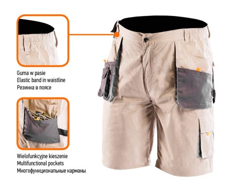 Krótkie spodenki COTTON, rozmiar XXL/58 Krótkie spodenki COTTON, rozmiar XXL/58
