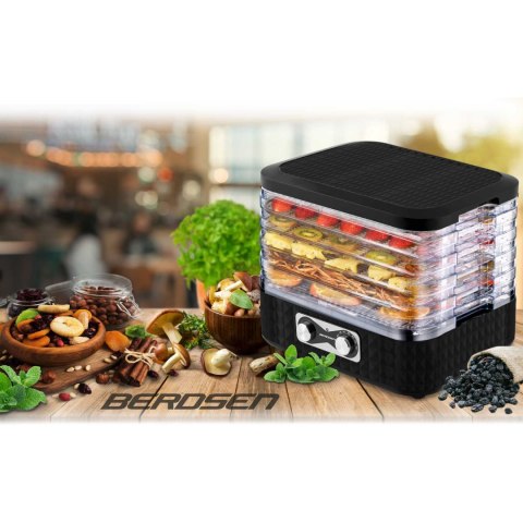 Suszarka do żywności Berdsen BD-692 czarna Suszarka do żywności Berdsen BD-692 czarna