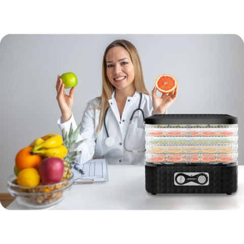 Suszarka do żywności Berdsen BD-692 czarna Suszarka do żywności Berdsen BD-692 czarna