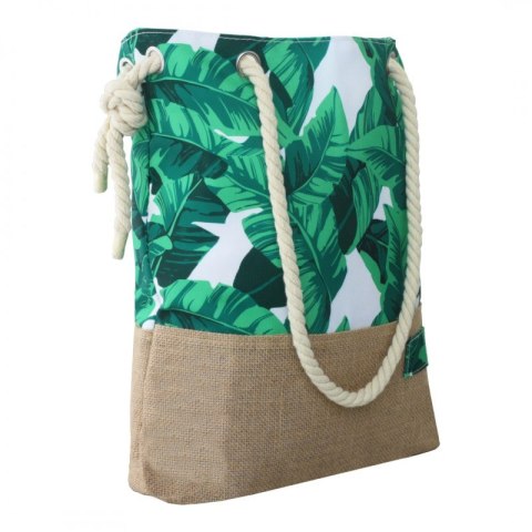 TORBA PLAŻOWA LIŚCIE PLECIONA PL151