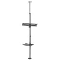 Uchwyt TV teleskopowy sufitowo-podłogowy z półką Maclean, 37"-70", max 30kg, MC-791N Uchwyt TV teleskopowy sufitowo-podłogowy z półką Maclean, 37"-70", max 30kg, MC-791N