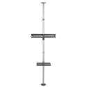 Uchwyt TV teleskopowy sufitowo-podłogowy z półką Maclean, 37"-70", max 30kg, MC-791N Uchwyt TV teleskopowy sufitowo-podłogowy z półką Maclean, 37"-70", max 30kg, MC-791N
