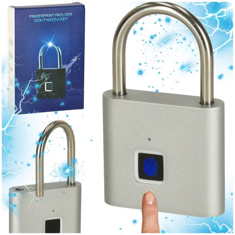 ZAMEK ELEKTRONICZNY SMART KŁÓDKA INTELIGENTNA NA ODCISK PALCA STALOWY KARBON ZAMEK ELEKTRONICZNY SMART KŁÓDKA INTELIGENTNA NA ODCISK PALCA STALOWY KARBON