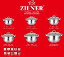 ZESTAW GARNKÓW STALOWYCH 12 ELE ZILNER ZL-8101 ZESTAW GARNKÓW STALOWYCH 12 ELE ZILNER ZL-8101