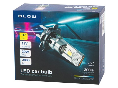 23-380# Żarówka samochodowa h7 led 12v/30w 23-380# Żarówka samochodowa h7 led 12v/30w