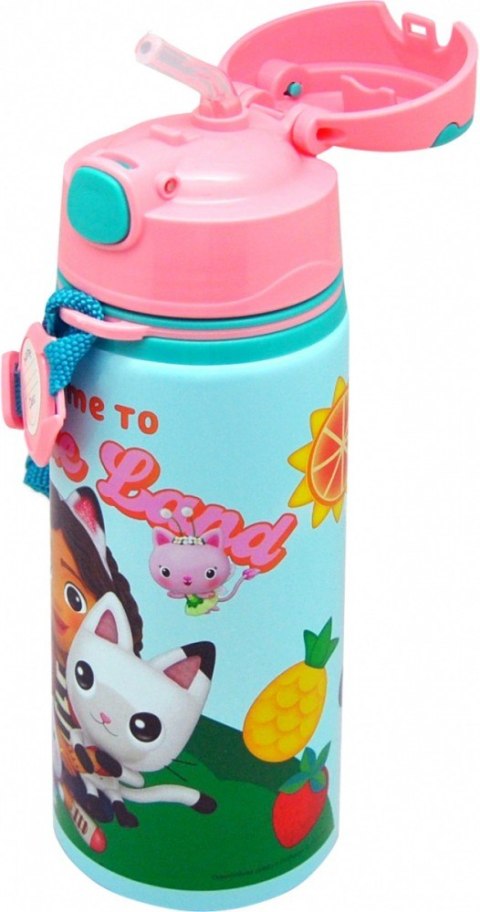 Bidon 600 ml aluminiowy koci domek gabi Bidon 600 ml aluminiowy koci domek gabi