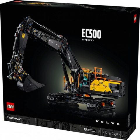 Klocki technic 42215 koparka volvo ec500 hybrid Klocki technic 42215 koparka volvo ec500 hybrid