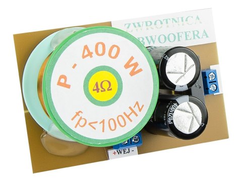 5935# Zwrotnica głośnikowa subwoofera 400w/4ohm 5935# Zwrotnica głośnikowa subwoofera 400w/4ohm