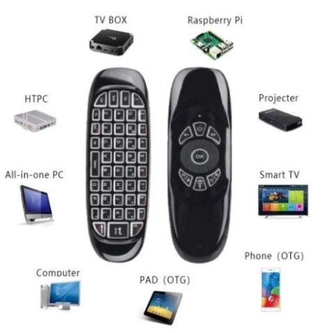 AG83C Uniwersalny pilot tv z klawiaturą AG83C Uniwersalny pilot tv z klawiaturą