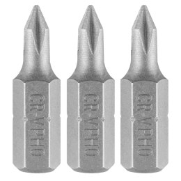 Bity PH0 x 25 mm, 3 szt.