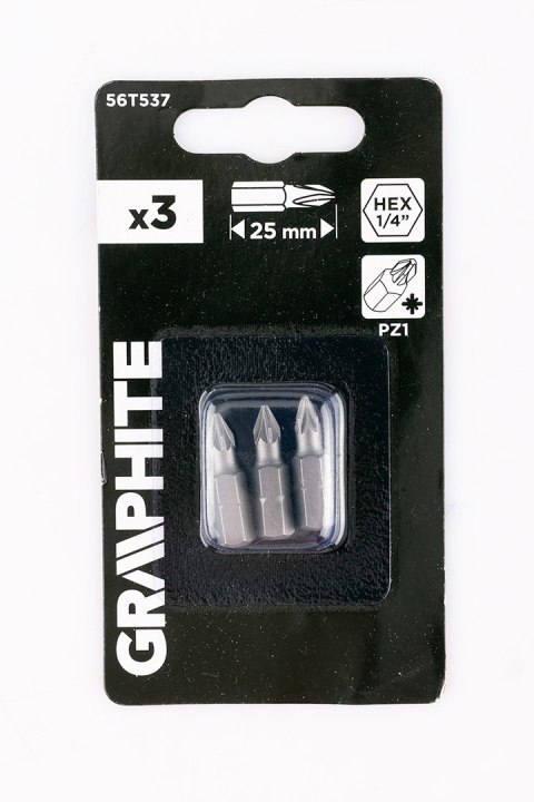 Bity PZ1 x 25 mm, 3 szt. Bity PZ1 x 25 mm, 3 szt.