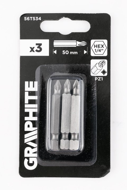 Bity PZ1 x 50 mm, 3 szt. Bity PZ1 x 50 mm, 3 szt.