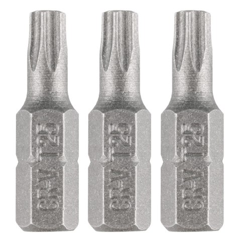 Bity Torx T25 x 25 mm, 3 szt. Bity Torx T25 x 25 mm, 3 szt.