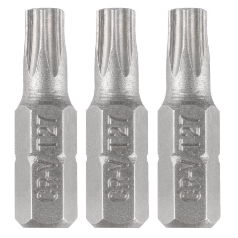 Bity Torx T27 x 25 mm, 3 szt. Bity Torx T27 x 25 mm, 3 szt.