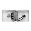 Kinkiet / lampa ścienna Maclean, punktowa, okrągła, GU10, z włącznikiem 55x100mm, kolor biały, MCE369 W Kinkiet / lampa ścienna Maclean, punktowa, okrągła, GU10, z włącznikiem 55x100mm, kolor biały, MCE369 W