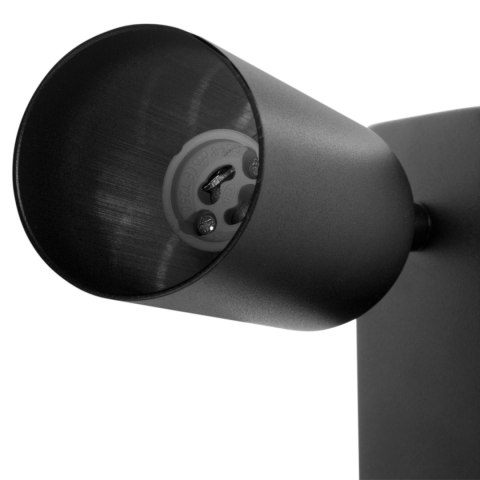 Kinkiet / lampa ścienna Maclean, punktowa, okrągła, GU10, z włącznikiem, 55x100mm, kolor czarny, MCE369 B Kinkiet / lampa ścienna Maclean, punktowa, okrągła, GU10, z włącznikiem, 55x100mm, kolor czarny, MCE369 B
