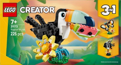 Klocki creator 31173 dzikie zwierzęta: tropikalny tukan Klocki creator 31173 dzikie zwierzęta: tropikalny tukan
